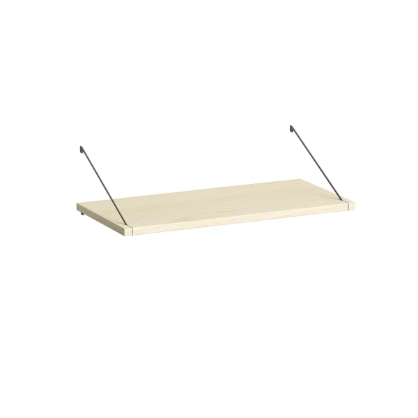 Brace shelf Diamond Ash 600 mm grey brackets